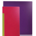 Letter Size 12 Page Presentation Book with Neon Purple Cover